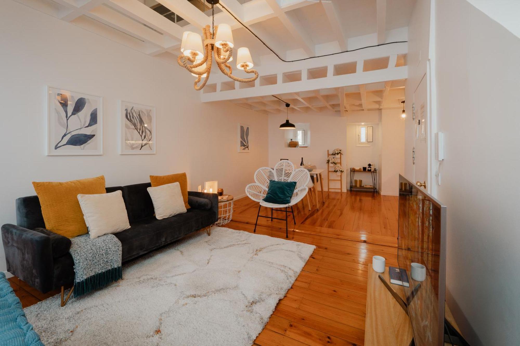 Stylish Getaway In A Mezzanine Flat By The Castle Lisboa Exterior foto